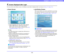 Page 655-8
Chapter 5   Operating Procedures
4.Screen Displayed after Login
You can set the screen (Home screen or Job Button screen) that is displayed after a user logs in. (See p. 6-7 and p. 8-4.)
❏Home Screen
aSelect destination (E-mail, FTP, FAX, Shared 
folder, USB memory, and Printer) buttons
These buttons open an address selection screen. (See 
“Scanning Procedures” on p. 5-13.)
Hint
 The USB memory button is enabled when USB memory is 
inserted in a USB port.
 [Printer] is enabled when the ScanFront is...