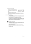 Page 3333 Projecting
Adjusting the image height
The projector is equipped with 2 adjuster feet. Use 
the front adjuster foot to adjust the height, and the 
rear adjuster foot to adjust the inclination of the 
image.
If the projector is not placed on a horizontal 
surface or the screen and the projector are not perpendicular to each other, the 
projected image becomes trapezoidal. To correct this distortion, see Keystone on 
page 82 for details.
•  Do not look into the lens while the light source is on. Strong...