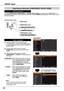 Page 4242
VIDEO	Input
L V-RC0 6
Choose COMPUTER	(COMPONENT) or COMPUTER	(SCART) by pressing the COMPONENT or the COMPUTER button on the remote control unit. Choose HDMI by pressing the HDMI button on the remote controller.
1
Input	Menu
2Use the Point ▲▼ buttons to select COMPUTER and then press the Point ► button.
Input	Source	Selection	(COMPONENT,	SCART,	HDMI)
When the input source is coming from video equipment connected to the COMPUTER IN/S-VIDEO IN/COMPONENT IN terminal with a COMPONENT-VGA Cable, select...