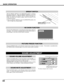 Page 2222
BASIC OPERATION
It indicates the level of the volume.
Press the MUTE button to set
the Mute function On or Off.
The display disappears after 4 seconds.  
The message disappears after 4 seconds.
No show
Slide the BRIGHT SWITCH to the BRIGHTER position to enhance
the picture brightness.  When the BRIGHT SWITCH is set to the
BRIGHTER position, the BRIGHT SWITCH INDICATOR lights on.
(P16)  To return the original image, slide the switch to the
STANDARD position.
]When the BRIGHT SWITCH is set to the...