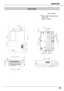 Page 83Appendix
83
Appendix
Dimensions
Unit: mm(inch)
Screw Holes for Ceiling MountScrew: M4Depth: 12.0(0.47)
79.6(3.13)46.2(1.82)3.7(0.15)
17.1(0.67)
33.6(1.32) 35.9
(1.41)
85.4(3.36) 83.8(3.30)
10.0
247.0(9.72)
4.6(0.18)
80.2(3.16) 138.0(5.43)
122.2(4.81)
1 14.0(4.49)
137.3(5.41)
96.7(3.81)
333.5(13.13)
67.3(2.65)
99.5(3.92)
31.7(1.25) 64.6(2.54)
104.6(4.12)
85.2(3.35)28.6(1.13) 43.2(1.70)
21.9(0.86)101.0(3.98)
5.6(0.22) 71.5(2.81)
322.1(12.68)
20.7(0.92)40.7(1.60)
88.7(3.49) 126.3(4.97)122.3(4.48)...