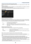 Page 7263
5. Using On-Screen Menu
Selecting Communication Speed [Communication speed]
This  feature  sets  the  baud  rate  of  the  SERVICE  PORT  (D-Sub  9  Pin).  It  supports  data  rates  from  4800  to  19200 
bps.
The default is 19200 bps.
Select  the  appropriate  baud  rate  for  your  equipment  to  be  connected  (depending  on  the  equipment,  a  lower  baud 
rate may be recommended for long cable runs).
NOTE:	Your	selected	communication	speed	will	not	be	affected	even	when	[Reset]	is	done	from	the...