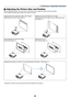 Page 37
8
 . Project  ng an Image (Bas  c Operat  on)
 Adjusting the Picture Size and Position
Use the adjustable tilt foot, the zoom lever or the focus ring to adjust the picture size and position.
i
n this chapter drawings and cables are omitted for clarity.
Adjusting the throw angle (the height of an image)
"Adjusting the Tilt Foot" (See page 29)
Adjusting the left and right tilt of an image
"Adjusting the left and right tilt of an image [Rear foot]" 
(See page 29)...