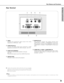 Page 99
Part Names and Functions
A built-in micro processor which controls this unit may occasionally
malfunction and need to be reset. This can be done by pressing the RESET
button with a pen, which will shut down and restart the unit.  Do not use the
RESET function excessively.
Rear Terminal
wAUDIO IN (Stereo)
Connect the audio output from computer or video
equipment connected to qor yto this jack.  (p15, 16)
tMONITOR OUT
This terminal outputs the signal coming from
COMPUTER / S-VIDEO / COMPONENT IN...