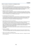 Page 6758
7. Appendix
If there is no picture, or the picture is not displayed correctly.
•Power on process for the projector and the PC.
Be sure to connect the RGB cable between the projector and the computer before turning on the computer.
There are some notebook PCs, which do not output signal unless there is a projector or monitor connected first.
NOTE: You can check the horizontal frequency of the current signal in the projector’s menu under Information.  If it reads
“0kHz”, this means there is no signal...