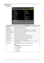 Page 8377
SERVICE Menu
LX-MU800Z
Model  Name
S erial  Number
S oftware  Vers ion  1
S oftware  Vers ion  2
Cont rol / Remot e ID
Acti ve  S ourc e
S ignal F ormat
P ix el  Clock
H /V  Ref resh Rat e
Las er Hours
T hermal Sta tu s
F actory  Reset L
X -MU800Z
DDE 300001A
MM01-S D07-FD19
LD06-22-RP 02-3092
X / X
HDMI
1920x 1200 60Hz  RB
154. 00 MHz
74. 038 K Hz /  59. 95 Hz
000100  HRS
HDMI
D
ISPL AYPIC TURELASERA LIGNME NT CO NTR O L SERVICE
Label Description
Model Name Displays the projector model name.
Serial...