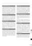 Page 131131
APPENDIX
Component (P25, 62, 90)
A signal system used to send a color signal
(C) with it divided into a B-Y color difference
signal and an R-Y color difference signal.
This system can project a better-quality
image as compared with the composite sig-
nal system. Connect the component video
terminal on the AV equipment and the Input
Terminal-2 on this projector with a component
cable. Select [COMPONENT] at projection.
Composite (P25, 64)
A video signal system used to send a bright-
ness signal (Y) and...