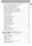 Page 99Table of Contents
Table of ContentsMaking Color Adjustment (COMPONENT/VIDEO/S-VIDEO) (SX80 II) .................................... 97
Making Color Adjustment (Analog PC) (SX800) ....................................................................... 97
Making Color Adjustment (COMPONENT/VIDEO) (SX800)..................................................... 98
Making Advanced Adjustment (Noise reduction) ...................................................................... 98
Making Advanced Adjustment...