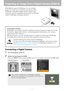 Page 114
114
Projecting an Image from a Digital Camera (SX80 II)
SX80 MarkII supports PictBridge. You can directly 
project an image by connecting the projector with a 
PictBridge-compatible digi tal camera, digital video 
camera or camera-equipped mobile phone (hereinafter 
called PictBridge-compatible device).
Connecting a Digital Camera
1Turn the projector power on.
2Switch the input signal to [USB].
Press the  INPUT button, select [USB] with [ ]  / [ ] buttons, and press the OK button.
If you switch to [USB]...