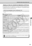 Page 167
Creating Web  Pages
5-25
GetStillImage Parameters
Parameter Description
z or  zoom Specifies camera zoom. “z” is ten times the zoom ratio of the wide\
st angle, and
“zoom” is the view angle in 0.01
° units (horizontal direction). If this parameter is
omitted, camera zoom is not controlled.
b  or  back_light Specifies camera backlight compensation. When this parameter is set to o\
n, the
picture captured will be bright and when this parameter is set to off, t\
he picture
captured will be dark. If this...