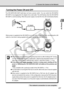 Page 35
2-7
Setting Up
Turning the Power ON and OFF
The VB-C50FSi/VB-C50Fi itself does not have a power switch. You can swit\
ch the VB-C50FSi/
VB-C50Fi on by plugging the AC adapter into a wall outlet. The LED flash\
es when the VB-C50FSi/
VB-C50Fi is communicating. When the power supply is turned ON, the LED m\
omentarily flashes.
Note
●Wait at least 5 seconds before turning the power back on after shutting \
it off. Turning
it on too quickly may result in a malfunction. Observe the precautions g\
iven in “...