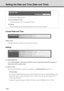 Page 281-12
Setting the Date and Time (Date and Time)
Current Date and Time
[Date], [Time]The date and time currently  set in the camera is shown.
Setting
(1) [Setting Method]
Select [ Set manually ], [Synchronize with NTP server ], [Synchronize with NTP broadcast ] or 
[Synchronize with computer time ].
(2) [Date], [Time] Set the following items according to the selection for [ Setting Method] made in (1).
[Set manually]
You can set a desired date and time. Enter the date in the order of  and 
time in the...