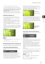 Page 111Intelligent Function Setting Tool
111
6
Admin Tools
 Click [Clear] to delete the polygonal detection area.
 The camera tampering detection area cannot be changed.
Changing a [Rectangular] detection area into a [Polygonal] 
shape or changing a [Polygonal] detection area into a 
[Rectangular] shape
Changing the shape of the detection areas already set 
deletes that area and switches to a new drawing setting.
„Setting the Detection Line
Use the image display area to set the detection line. 
Specify a...