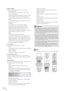 Page 404-10
3[Metering Mode] 
Set the metering mode when the camera starts. 
[Center-Weighted] 
The entire screen is metered by focusing on the 
center of the screen. 
Even when slightly darker/brighter areas are present 
on the periphery of the screen, an appropriate 
exposure can be achieved for the subject near the 
center. 
Use this mode if the subject is positioned near the 
center of the screen. 
[Average] 
The entire screen is metered by averaging. 
A stable exposure can be achieved even in a 
capture...