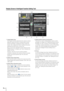 Page 885-24
Display Screen of Intelligent Function Setting Tool
1Image Display Area
The image currently captured by the camera is shown. 
Detection areas are shown in translucently colored 
frames (rectangle or polygonal). Drag to resize the 
frames. Also, subjects for which movement has been 
detected are shown with a contour line. 
Pan, tilt, and zoom operations are the same as in the 
VB-M40 Viewer. For details, see “How to Operate the 
Viewer” (P. 6-5).
However, when the 9 [Lock camera position] 
checkbox...