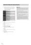 Page 765-32
(1) [LAN] 
LAN interface, maximum packet size settings (p. 5-5)
(2) [IPv4] 
IP address, IPv4 settings, etc. (p. 5-5) 
(3) [IPv6] 
Settings regarding IPv6 (p. 5-6) 
(4) [Installation Conditions] 
Settings regarding camera installation conditions 
(p. 5-11) 
(5) [H.264] 
Settings regarding H.264 image size and frame rate 
(p. 5-13) 
(6) [HTTP Server] 
Authentication method, HTTP, and HTTPS port 
settings (p. 5-19) 
[Reboot Item] Setting Items Requiring Rebooting 
The following settings that require...