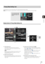 Page 836-5
6
Admin Tools
A tool that lets you cover certain areas on the camera image with privacy masks.
 When the camera is panned, tilted, or zoomed, the privacy mask area responds to the camera image. 
Display Screen of Privacy Mask Setting Tool
(1) Image Display Area
The image currently captured by the camera is 
shown. Privacy masks can be resized/moved in the 
image display area. 
Pan, tilt, and zoom operations are the same as in the 
VB-M700/600/40 Viewer. For details, see “How to 
Operate the Viewer”...