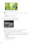 Page 220220
Drag the area to move it, and drag the vertices to resize it.
You can specify polygonal areas with a maximum of 32 vertices.
Note
If you change the shape of a detection area  you have already configured, the area is deleted and you switch to configuring a ne w 
area.
[Clear]
The detection area configured with [Polygonal] is deleted.
(3) [Display Color] Select the color for detection areas and detection lines.
How to Configure Moving Object Detection
Set the area you want to detect a mo ving object...