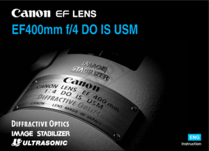 Page 1EF400mm f/4 DO IS USM
Instruction
ENG
COPY  