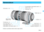 Page 4
ENG-3
Nomenclature

Hood mount (→ 12)
Filter mounting
thread ( → 12)
Focusing ring ( → 6) Focusing distance range selection switch (
→ 5)
Image stabilizer switch ( → 7)
Image stabilizer mode selector switch ( → 7)
Focus mode switch (
→ 5) Distance scale (
→ 10)
Zoom ring ( → 6)
Contacts (→ 4)
Tripod mount ( → 11)
Lens mounting index ( → 4)
Orientation locking knob ( → 11)
Rubber ring (
→ 4)

•Numbers in parentheses indicate reference page numbers.  