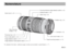 Page 4ENG-3
Nomenclature
Hood mount (→ 6)Filter mounting
thread (→ 12)
Focusing ring (→ 5) Focusing distance range selection switch (→ 5)
Image stabilizer switch (→ 7)
Image stabilizer mode selector switch (→ 7) Focus mode switch (→ 5) Distance scale (→ 10)
Zoom ring (→ 6)
Contacts (→ 4)
Lens mount index (→ 4)
Tripod mounting location (→ 11) Rubber ring (→ 4)
F
or detailed information, reference page numbers are provided in parentheses ( →**).
COPY  