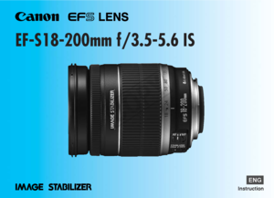Page 1EF-S18-200mm f/3.5-5.6 IS
Instruction
ENG
COPY  