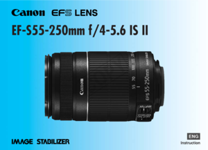 Page 1EF-S55-250mm f/4-5.6 IS II
Instruction
ENG
COPY  
