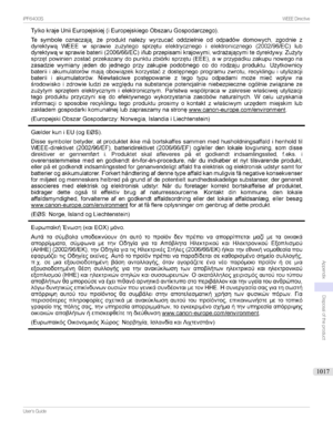 Page 1017iPF00SWEEEDirectiveUser'sGuide

Appendix
Disposaloftheproduct
1017 