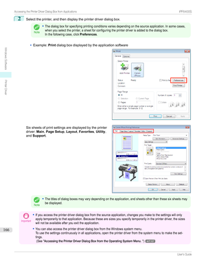 Page 1662
Selecttheprinter,andthendisplaytheprinterdriverdialogbox.
Note
