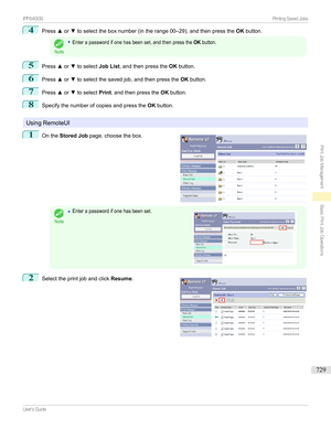 Page 7294
Pressxor ztoselecttheboxnumber(intherange00–29),andthenpressthe OKbutton.
Note
