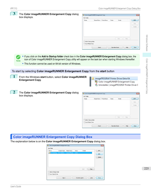 Page 2253
The Color imageRUNNER Enlargement Copy dialog
boxdisplays.Note
