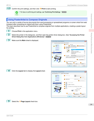 Page 3913
Confirmtheprintsettings,andthenclickMPrint tostartprinting.
Note
