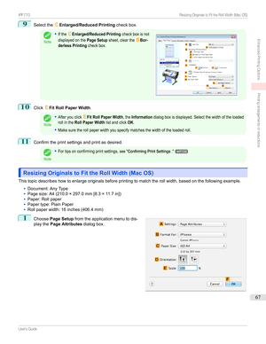 Page 679
SelecttheCEnlarged/Reduced Printing checkbox.
Note
