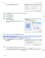 Page 273OpentheBinding Settings dialogbox.
3
IftheBinding checkboxisnotchecked,selectittoturnbindingon.
4
SelectBinding Edge .
5
SelectBinding Margin .
6

Clickthe OKbutton.
Returntothe Layoutscreen.
Checkthatthe Bindingsettingsareappliedinthepre-
viewscreen.
7
Configurethesettingsinthe Printing Wizarddialogbox.
Configuring Special SettingsConfiguring Special Settings
Youcanconfigure Special SettingsfromtheimagePROGRAF Print Plug-In toolbar.
1

Click...