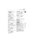 Page 37
 Menu Options Lists
Advanced Functions
37
Size:[L1024x768 ], [S640x480]
Quality:  [ SUPER FINE],  [ FINE], 
[NORMAL]
Disc type:   • VR mode
[ALL SCENES], [ONE SCENE], 
[CANCEL]
Add a scene to the pl aylist. This option is 
available only from  the original index 
screen.
Disc type:   • VR mode
Move a scene in the playlist. This option 
is available only from  the playlist index 
screen.
Disc type:   • VR mode
Divide a scene.
Disc type:   • VR mode
Delete a scene. Convert a single still image into a...