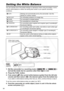 Page 64
64
Setting the White Balance
You can choose one of the preset settings to reproduce colors more accurately, or set a 
custom white balance to obtain the setting best suited to your specific recording 
conditions.
1. Set the camcorder to a recording mode (  or  ) 
and set the mode dial to a position other than   or  .
2. Press the FUNC. button.
3. First, select ( ) the current white balance symbol from the left side  column and then select ( ) the desired  option from the bottom bar.
If you select a...
