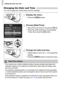 Page 20Setting the Date and Time
20
Changing the Date and Time
You can change the current date and time settings.
Display the menu.
zPress the n button.
Choose [Date/Time].
zMove the zoom lever to choose the 3 tab.zPress the op buttons to choose [Date/
Time], then press the m button.
Change the date and time.
zFollow Steps 2 and 3 on p. 19 to adjust the 
setting.
zPress the n button to close the menu.
Date/Time battery
•The camera has a built-in date/time battery (backup battery) that allows the 
date/time...