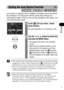 Page 10199
Shooting
Setting the Auto Rotate Function
Your camera is equipped with an Intelligent Orientation sensor that detects 
the orientation of an image shot with the camera held vertically and 
automatically rotates it to the correct viewing orientation in the display. You 
can set this function on/off.
 This function may not operate correctly when the camera is pointed 
straight up or down. Check that the arrow   is pointing in the right 
direction and if it is not, then set the Auto Rotate function to...