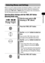 Page 5149
Basic Functions
Selecting Menus and Settings
Menus are used to adjust shooting and playback settings, as well as other 
camera settings like the Date/Time and sounds. Menus are displayed by 
pressing the FUNC./SET or MENU button according to the circumstances. 
Use the following procedures to select settings.
Selecting Menu Settings with the FUNC./SET Button 
(Shooting Mode only)
1Slide the mode switch to   
(Shooting) or   (Movie).
2Press the FUNC./SET button.
3Use the   or   button to select an...