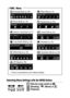 Page 5250Selecting Menu Settings with the MENU Button
1Slide the mode switch to   
(Shooting),  (Movie) or  
(Playback).
() Resolution (Movie) (p. 63)
FUNC. Menu
() ISO Speed (p. 98)
() Photo Effect (p. 97)
() Frame Rate (p. 81)
() Resolution (p. 62)
() Exposure Compensation (p. 91)
( ) Long Shutter Mode (p. 92)
() White Balance (p. 94)
( ) Items in parentheses show default settings.
() Compression (p. 62)
() Shooting Mode (p. 66)
() Movie Mode (p. 78)
 