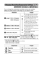 Page 6462
Changing Resolution/Compression Settings 
You can change the compression (excluding movies) and resolution 
settings to suit the purpose of the image you are about to shoot.
Resolution Purpose
 (Large)**2272 x 1704 pixels
 2048 x 1536 pixelsHigh
 Print larger than A4-size prints* 
210 x 297 mm (8.3 x 11.7 in.)
 Print larger than Letter-size prints* 
216 x 279 mm (8.5 x 11 in.)
 Print up to A4-size prints* 210 
x 297 mm (8.3 x 11.7 in.) 
 Print up to Letter-size prints* 
216 x 279 mm (8.5 x 11...