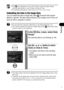 Page 7775
Shooting
 The   icon appears in the LCD monitor when the date stamp 
setting (see below) is set to Date or Date & Time.
 For printing instructions, refer to the Direct Print User Guide.
Embedding the Date in the Image Data  
You can embed the date in image data when   (Postcard Date Imprint 
Mode) is selected. The date will be printed on your images even if it has not 
been set with a computer or printer.
 Ensure that the camera’s date/time is set beforehand (p. 31).
 You cannot embed the date in...