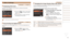 Page 5858
Other Settings
Still ImagesMovies
Displaying Grid Lines
Grid lines can be displayed on the screen for vertical and horizontal 
reference while shooting.
zzPress the  button, choose [Grid 
Lines] on the [4] tab, and then choose 
[On] (=
  23).
zzOnce the setting is complete, grid lines 
are displayed on the screen.
•	Grid lines are not recorded in your shots.
Still ImagesMovies
Deactivating the Digital Zoom
If you prefer not to use the digital zoom (=  31), you can deactivate it as 
follows.
zzPress...