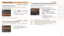 Page 5757
Other Settings
Still ImagesMovies
Displaying Grid Lines
Grid lines can be displayed on the screen for vertical and horizontal 
reference while shooting.
zzPress the  button, choose [Grid 
Lines] on the [4] tab, and then choose 
[On] (=
  22).
zzOnce the setting is complete, grid lines 
are displayed on the screen.
•	Grid lines are not recorded in your shots.
Still ImagesMovies
Deactivating the Digital Zoom
If you prefer not to use the digital zoom (=  30), you can deactivate it as 
follows.
zzPress...