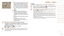Page 5959
Before Use
Basic Guide
Advanced Guide
Camera Basics
Auto Mode / Hybrid 
Auto Mode
Other Shooting 
Modes
P Mode
Playback Mode
Wi-Fi Functions
Setting Menu
Accessories
Appendix
Index
Before Use
Basic Guide
Advanced Guide
Camera Basics
Auto Mode / Hybrid 
Auto Mode
Other Shooting 
Modes
P Mode
Playback Mode
Wi-Fi Functions
Setting Menu
Accessories
Appendix
Index
zzWhen the subject is detected, the camera 
beeps and [] is displayed. Even if the 
subject moves, the camera will continue 
to track the...