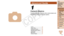 Page 2525
2
3
4
5
6
7
8
9
10
Cover 
Preliminary Notes and 
Legal Information
Contents: Basic 
OperationsCreative Shot 
Mode
Auto Mode/ 
Hybrid Auto Mode
Other Shooting 
Modes
Playback Mode
Wi-Fi Functions
Setting Menu
Accessories
Appendix
Index
Basic Guide
P Mode
1Camera Basics
Advanced Guide
Camera Basics
Practical guide that introduces other camera basics and 
describes shooting and playback options
1
4
Advanced Guide
On/Off ........................................ 26
Shutter Ring...