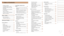 Page 44
Protecting Images ........................73
Erasing Images
 ............................ 76
Rotating Images
 ........................... 78
Tagging Images as Favorites
 ....... 79
Editing Still Images
 ...................... 80
Editing Movies.............................. 83
Wi-Fi	Functions	..........................85
What You Can Do with Wi-Fi .......86
Registering Web Services
 ............ 88
Installing CameraWindow on a 
Smartphone
 ................................. 91
Preparing to Register 
a...