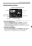 Page 249249
B: Shooting Information Display
 About the Highlight Alert
When [3 3: Highlight alert ] is set to [Enable], overexposed 
highlight areas will blink. To obtain more image detail in the 
overexposed areas, set the exposure compensation to a negative 
amount and shoot again.
  About the AF Point Display
When [3 3: AF point disp.] is set to [ Enable], the AF point that 
achieved focus will be displayed in  red. If automatic AF point 
selection was used, multiple AF points may be displayed.
Sample...