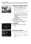 Page 278278
a Copying Images
 4Select the images to be copied.
  Turn the < 5> dial to select an image 
to be copied, then press < 0>.
X The < X> icon will appear on the 
upper left of the screen.
  If you press the < u> button and turn 
the < 6> dial counterclockwise, you 
can select an image from a three-
image display. To return to the single-
image display, turn the < 6> dial 
clockwise.
  To select other images to be copied, 
repeat step 4.
5Press the < J> button.
 After selecting all the images to be...