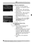 Page 105105
3 Fine Adjustment of AF’s Point of Focus N
4Make the adjustment.
 Turn the < 5> dial to make the 
adjustment. The adjustable range is 
±20 steps.
  Setting it toward “–: ” will shift the 
point of focus in front of the standard 
point of focus.
  Setting it toward “+: ” will shift the 
point of focus to the rear of the 
standard point of focus.
  After making the adjustment, press 
.
  Turn the < 5> dial to select [ All by 
same amount ], then press . 
The menu will reappear.
5Check the result of the...